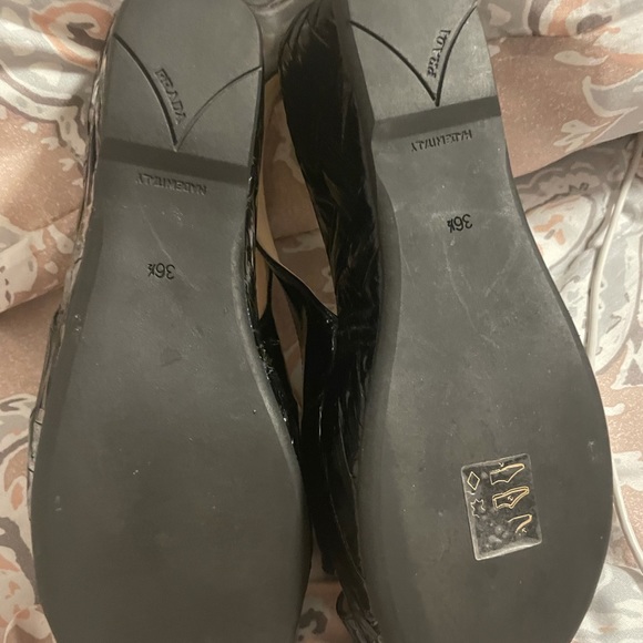 Black Prada wedge size 6.5 - Picture 5 of 5